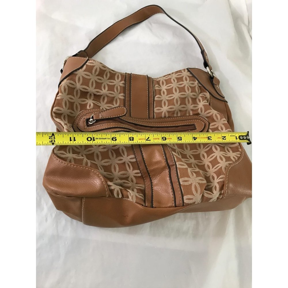 Interlocking Cross Design Shoulder Bag Mutli Pock… - image 4